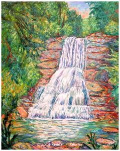 Blue Ridge Parkway Artist Checks out the Oscars and He Hopes it sprouts wings...